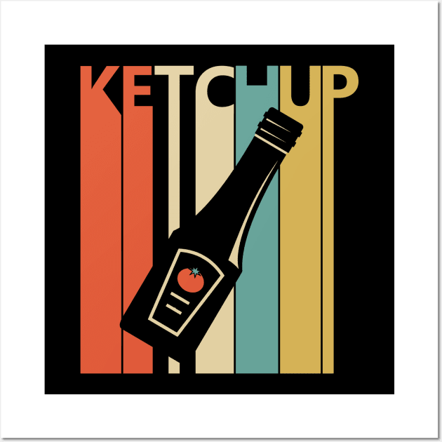 Vintage Ketchup Sauce Wall Art by GWENT